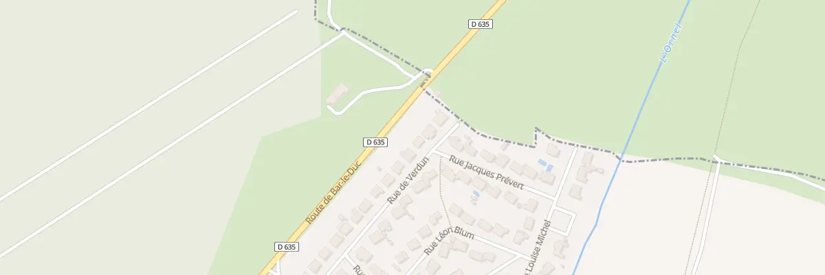 Plan du 73 Rue de Verdun à Bettancourt-la-Ferrée