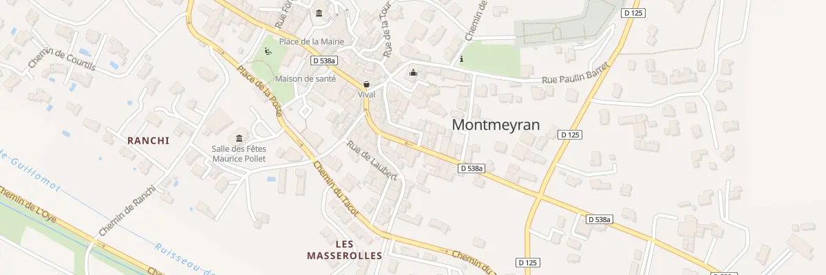 Plan du 22 Rue des Richards à Montmeyran