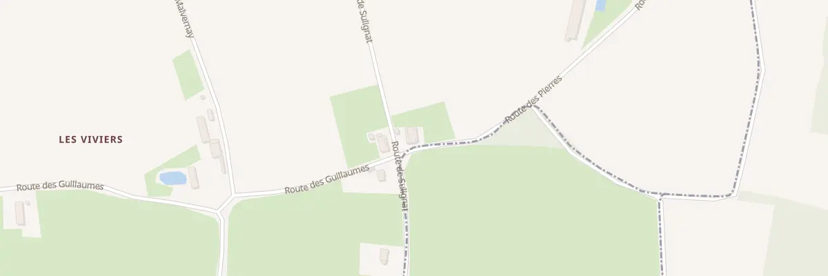 Plan du 13 Rte des Pierres à Saint-Julien-sur-Veyle