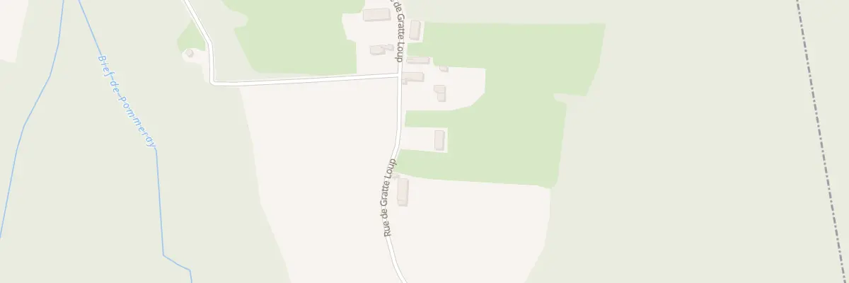 Plan du 15 Rue de Gratte Loup à Allériot