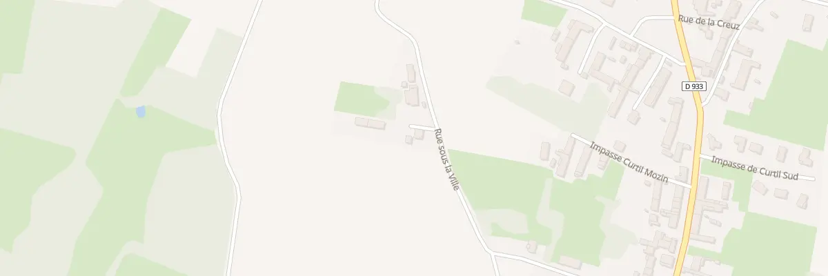 Plan du 375 Rue sous la Ville à Sermoyer