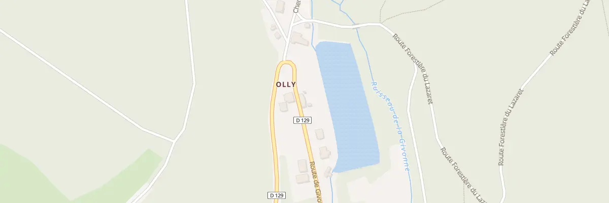 Plan du 2 Rte de Givonne à Illy