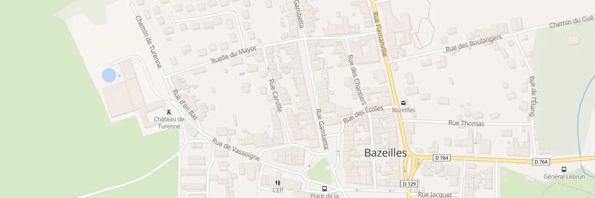 Plan du 20 Rue Carville à Girondelle