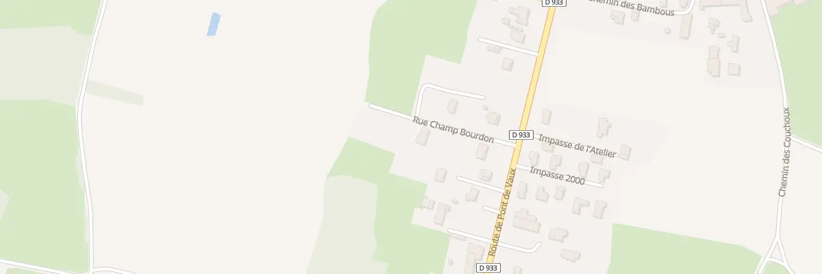 Plan du 97 Rue Champ Bourdon à Sermoyer