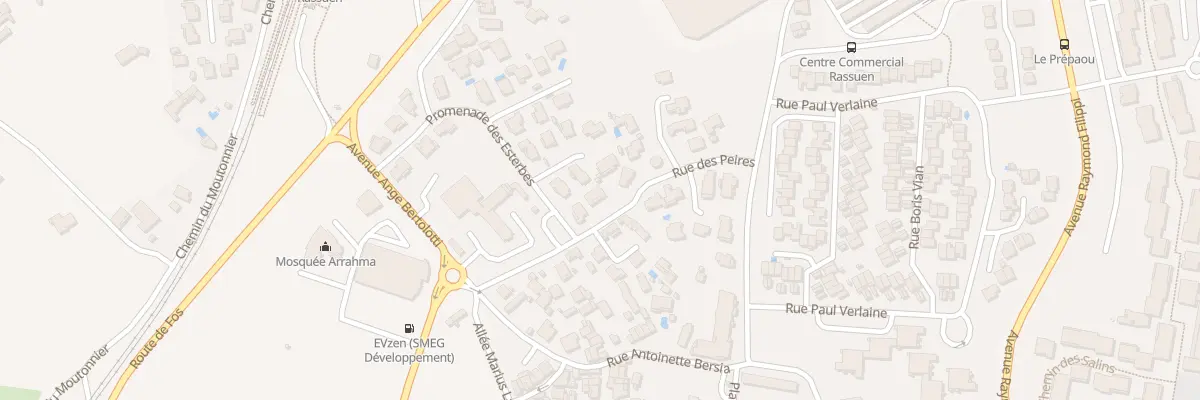 Plan du 26 Rue des Peires à Istres