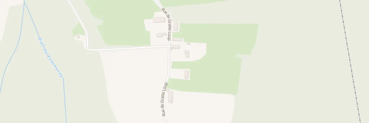 Plan du 13 Rue de Gratte Loup à Allériot