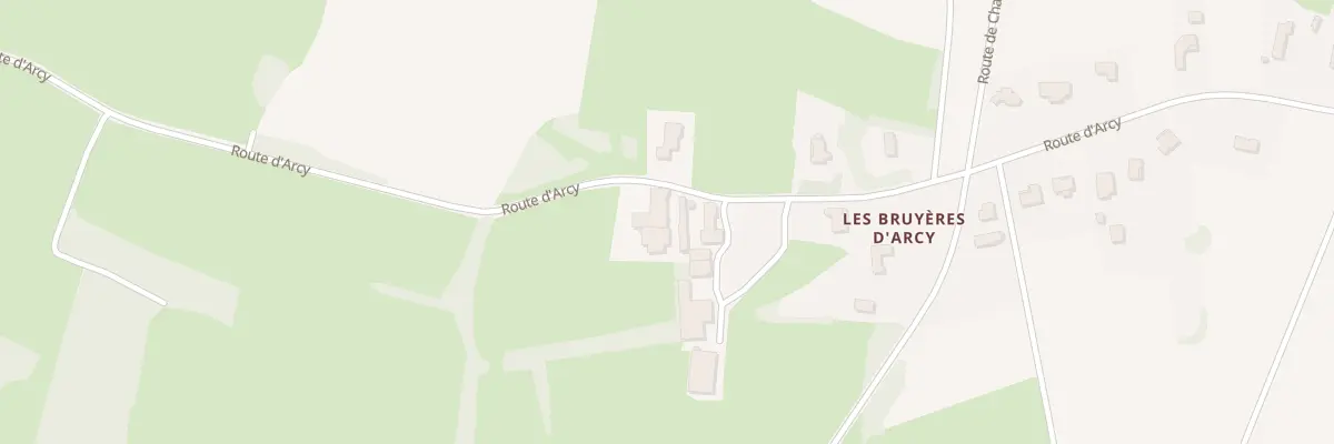 Plan du 820 Rte d’Arcy à Simandre