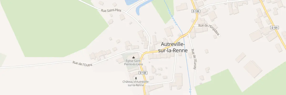 Plan du 7 Rue de la Pompadour à Autreville-sur-la-Renne