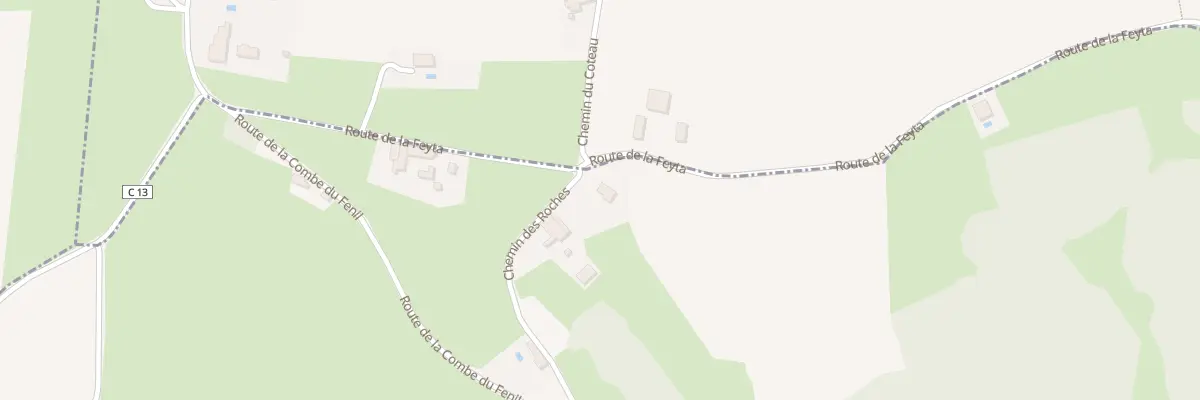 Plan du 300 Che des Roches à Septème