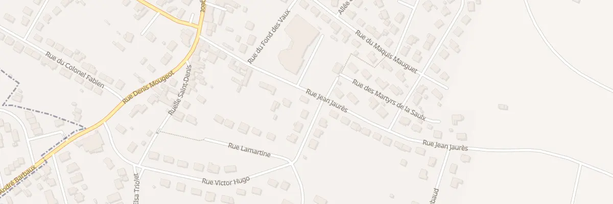 Plan du 16 Rue Jean Jaures à Bettancourt-la-Ferrée