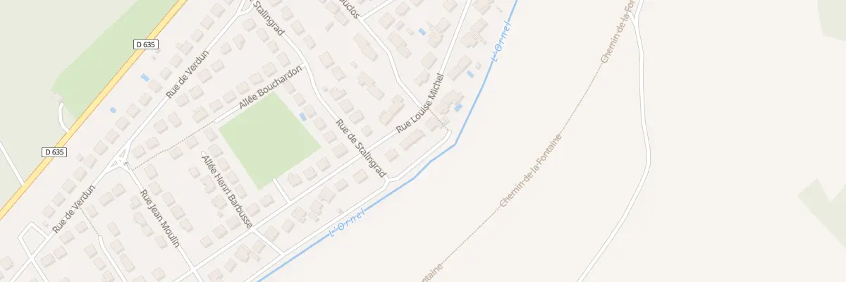Plan du 54 Rue Louise Michel à Bettancourt-la-Ferrée