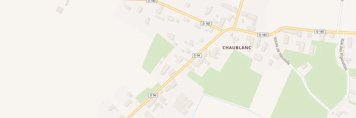 Plan du 5 Rue de Lauchère à Saint-Gervais-en-Vallière