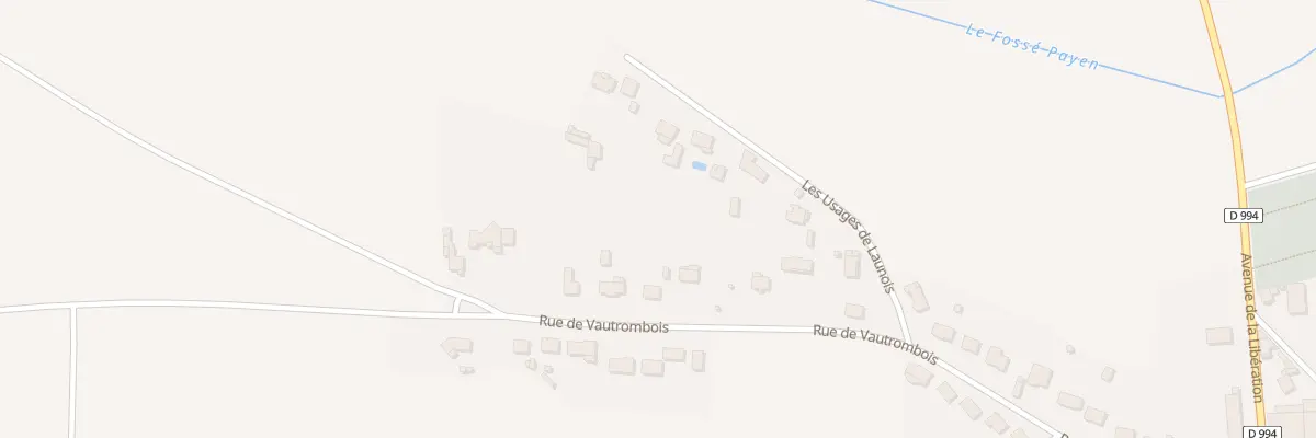 Plan du 28 Rue de Vautrombois à Revigny-sur-Ornain