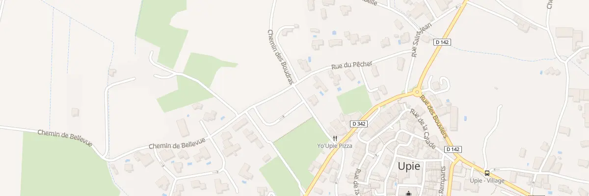 Plan du 105 Chem des Mirabelles à Upie