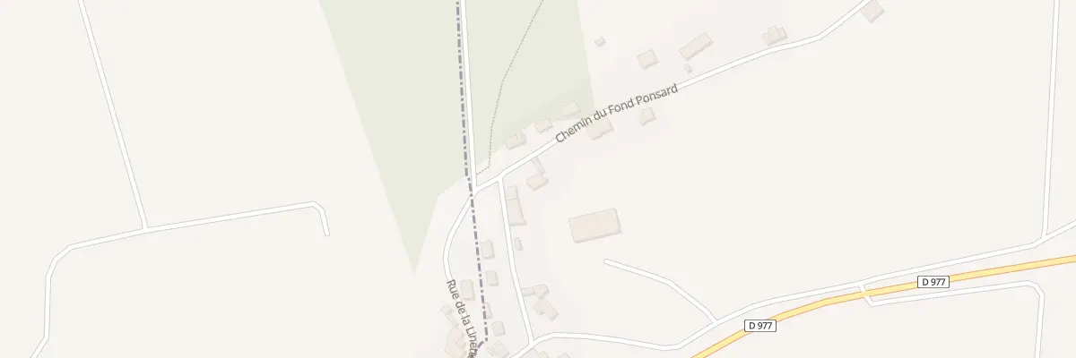Plan du 5036 Le Fond Ponsard à Givonne
