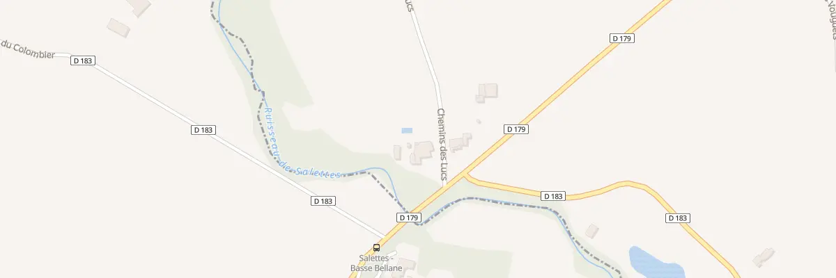 Plan du 5034 Les Payols à Pont-de-Barret