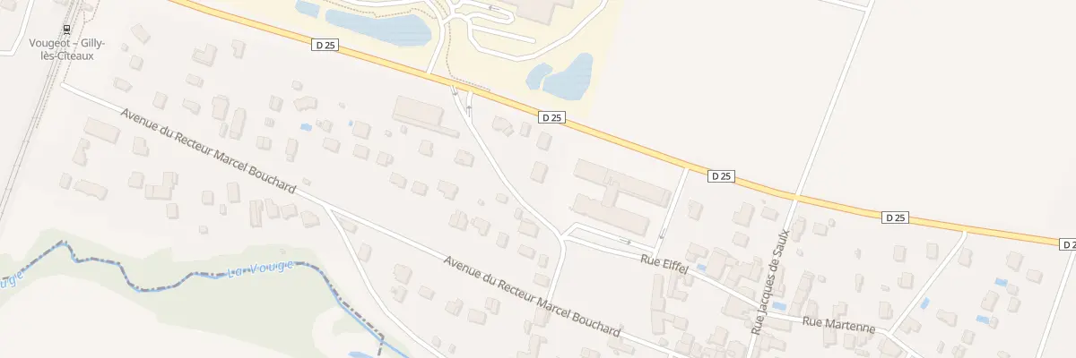 Plan du 4 Rue Champs de Puits à Gilly-lès-Cîteaux
