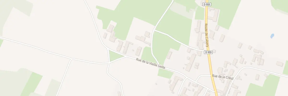 Plan du 284 Rue de la Vieille Seille à Arbigny