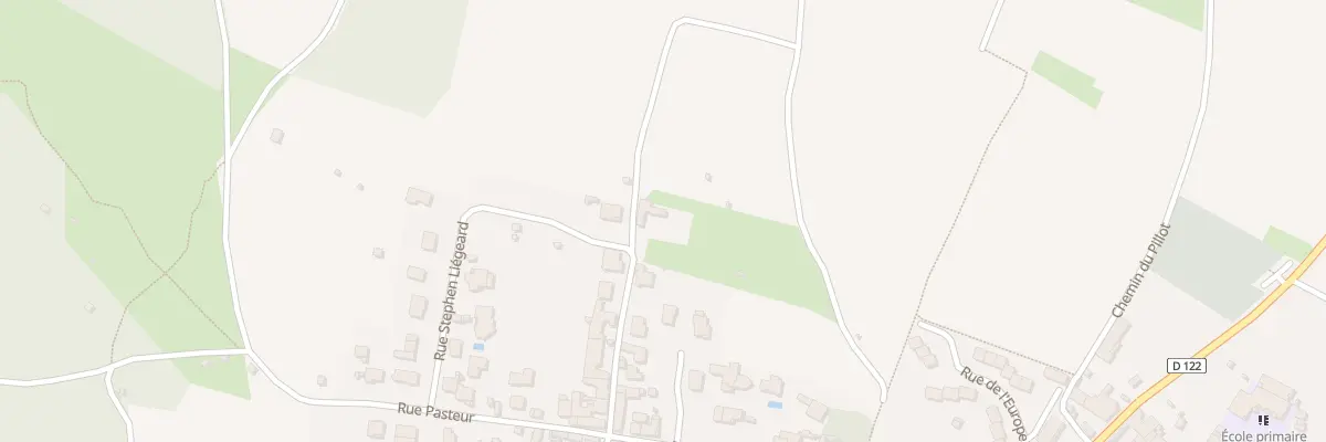 Plan du 14 Rue Raymond Poincare à Couchey