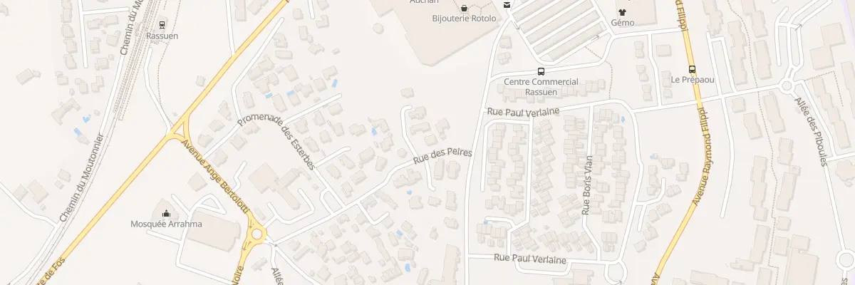 Plan du 9 Rue des Peires à Istres