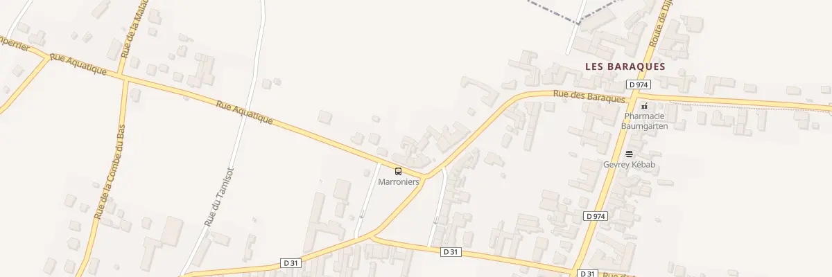 Plan du 5 Rue des Baraques à Gevrey-Chambertin