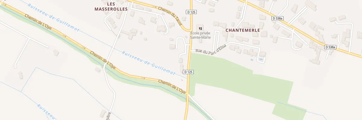 Plan du 6 Av du Stade à Montmeyran