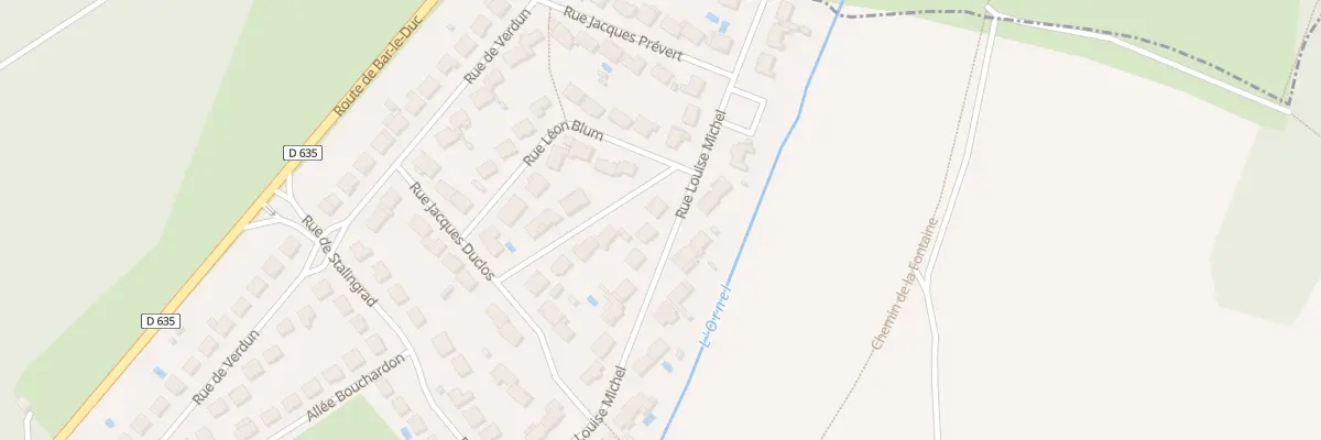 Plan du 10 Rue Jean Rostand à Bettancourt-la-Ferrée