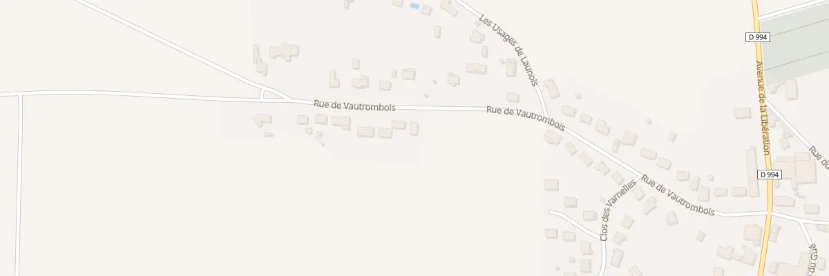 Plan du 25 Rue de Vautrombois à Revigny-sur-Ornain