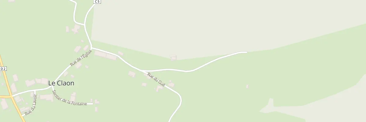 Plan du 15 Rue du Gue au Claon