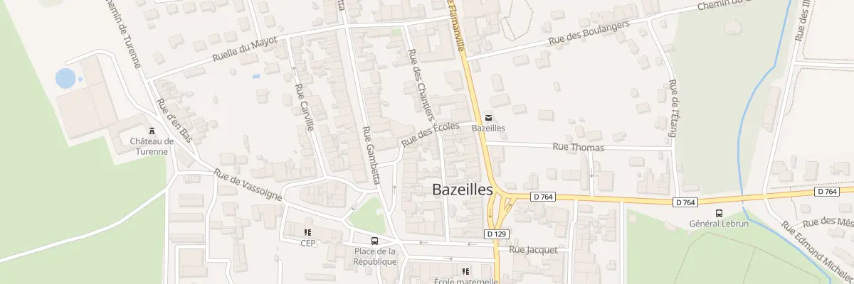 Plan du 4 Rue des Ecoles à Bazeilles