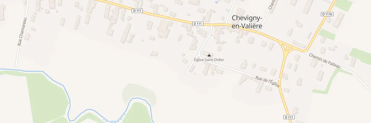 Plan du 2 Che des Escargots à Chevigny-en-Valière