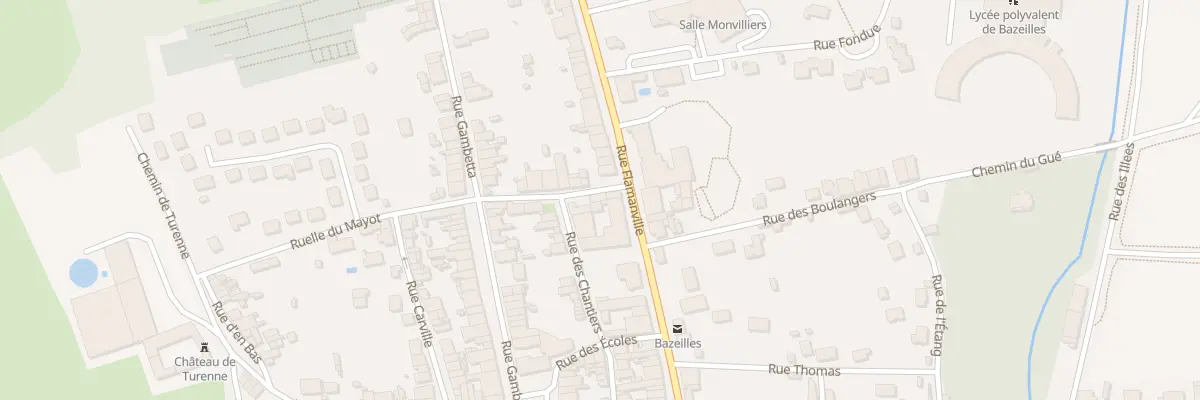 Plan du 4 Rue du Commandant Lambert à Bazeilles