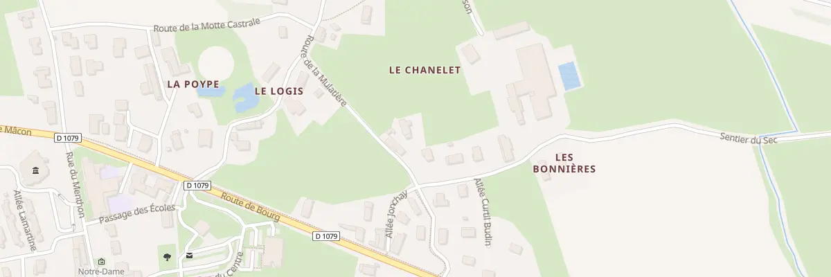 Plan du 200 Rte de la Mulatière à Saint-Cyr-sur-Menthon