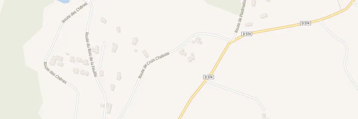 Plan du 145 Rte Croix Chabote à Saint-Bardoux