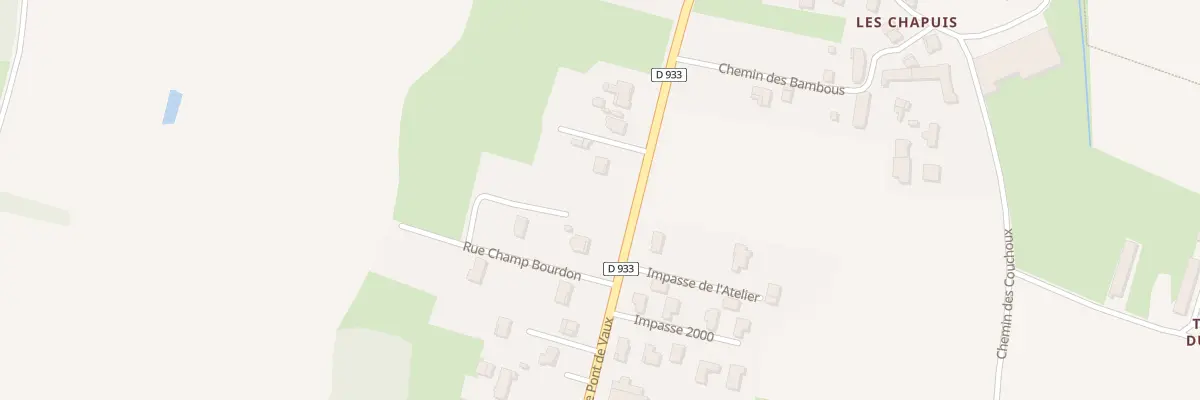 Plan du 120 Imp Bellevue à Sermoyer