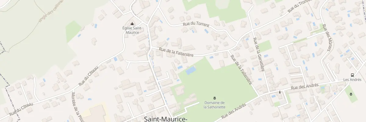 Plan du 21 Rue de la Faitenière à Saint-Maurice-de-Beynost