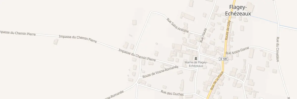 Plan du 9001 Imp du Chemin Pierré à Flagey-Echézeaux