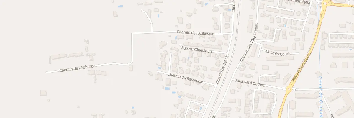 Plan du 8 All du Château d’Eau à Istres