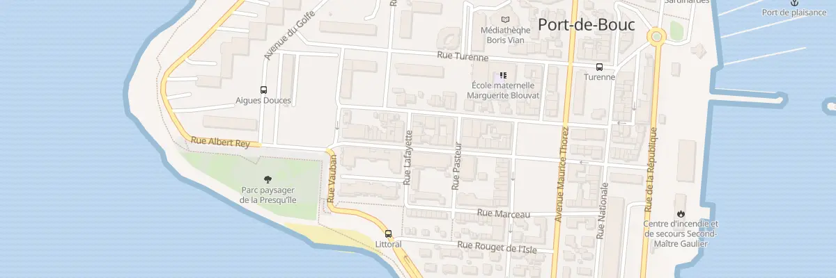 Plan du 36B Rue Albert Rey à Port-de-Bouc