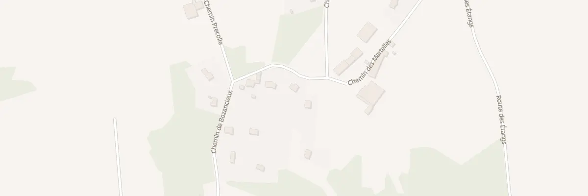 Plan du 1100 Che de Bozancieux à Montseveroux
