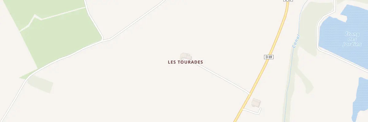 Plan du 5012 Les Tourades à Sablet