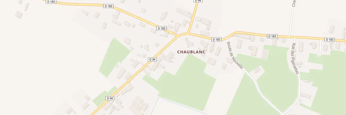 Plan du 2 Rue de Lauchère à Saint-Gervais-en-Vallière
