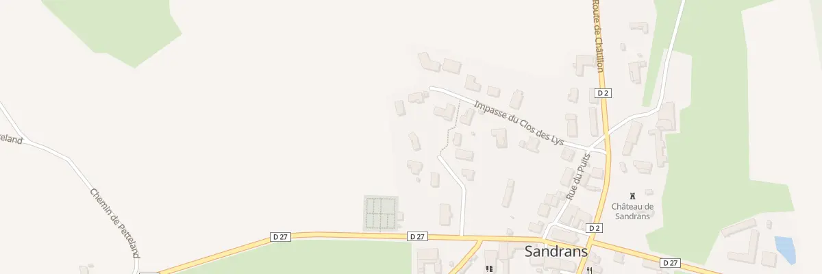 Plan du 57 Lot le Pré Chapon à Sandrans