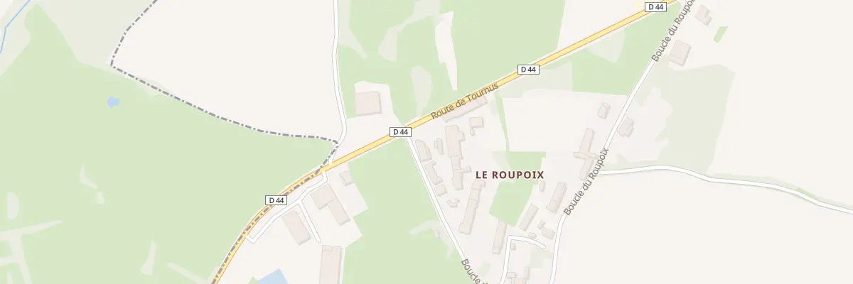 Plan du 641 Rte de Tournus à Loisy