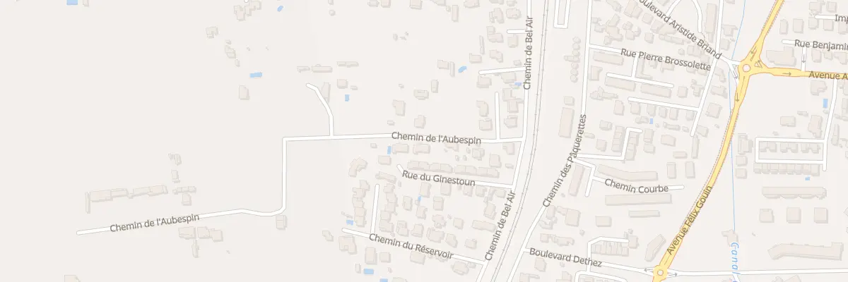 Plan du 7 Che de l’Aubespin à Istres