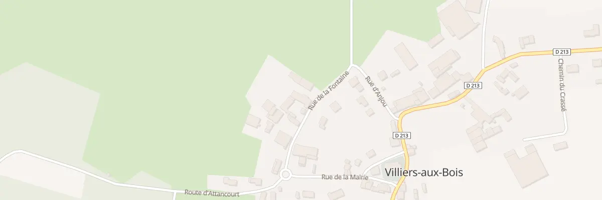 Plan du 2 Rue de la Fontaine de Villiers à Troisfontaines-la-Ville