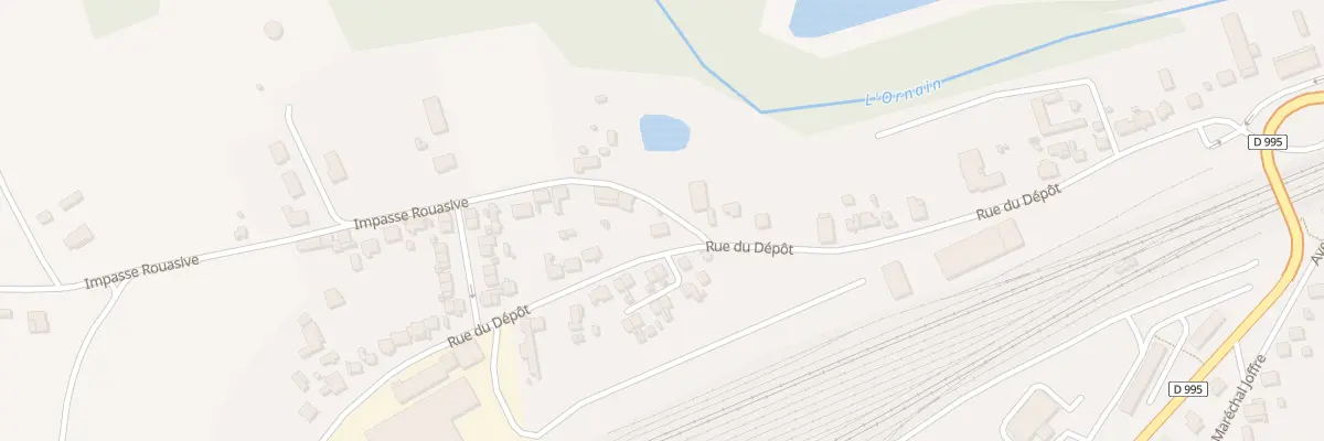 Plan du 36B Rue du Dépot à Revigny-sur-Ornain
