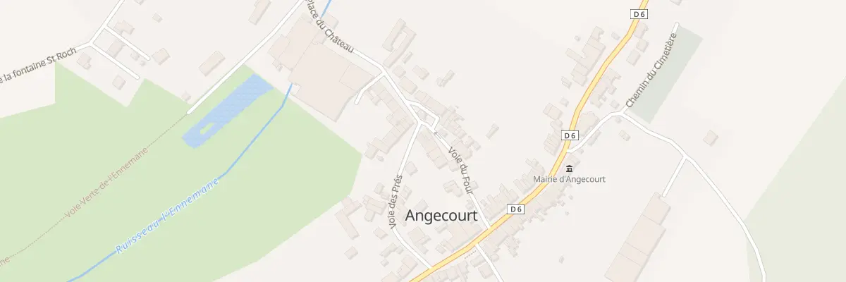 Plan du 5043 Vc des Pres à Angecourt