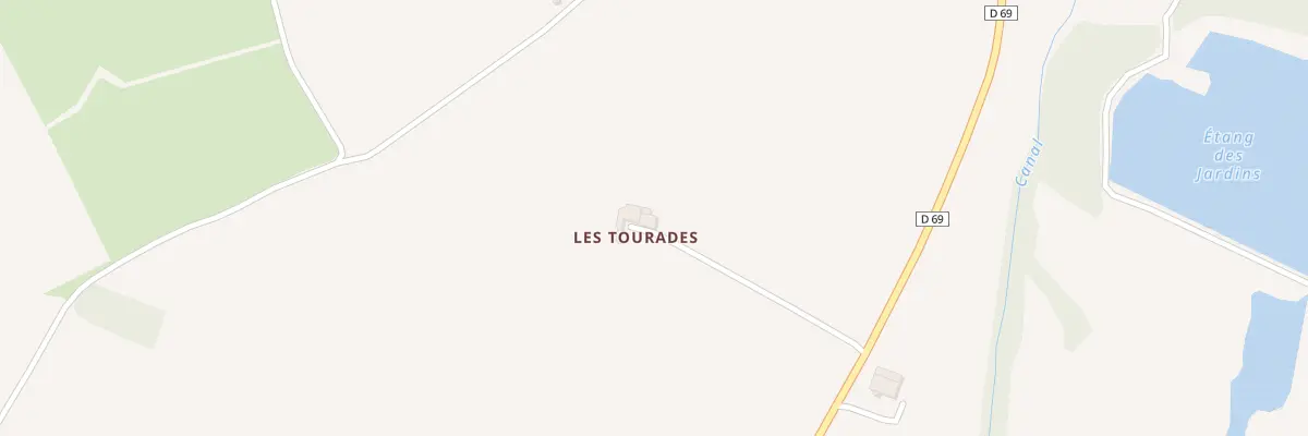 Plan du 5552 Les Tourades à Sablet