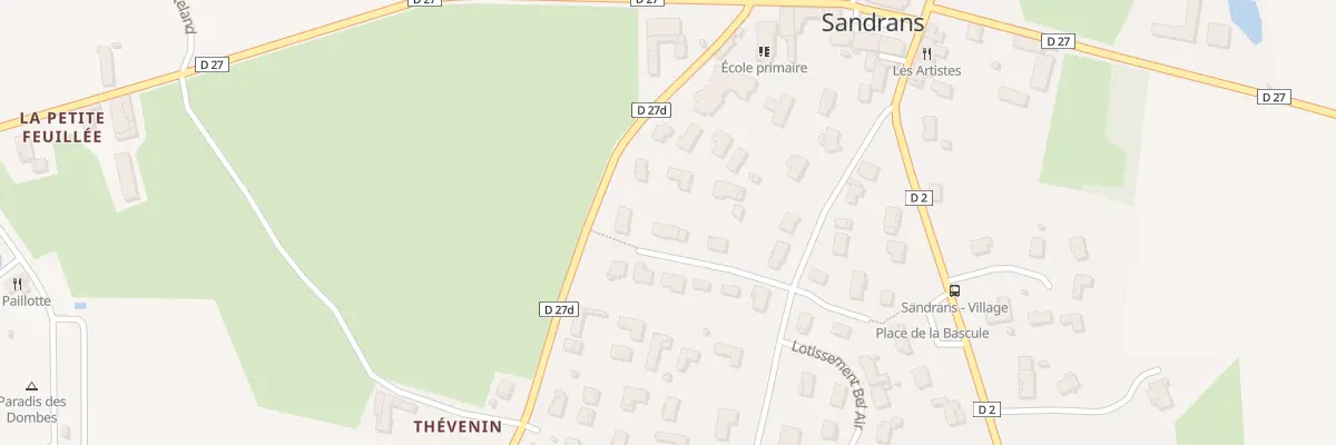 Plan du 83 Lot Les Jardins de Pierre à Sandrans